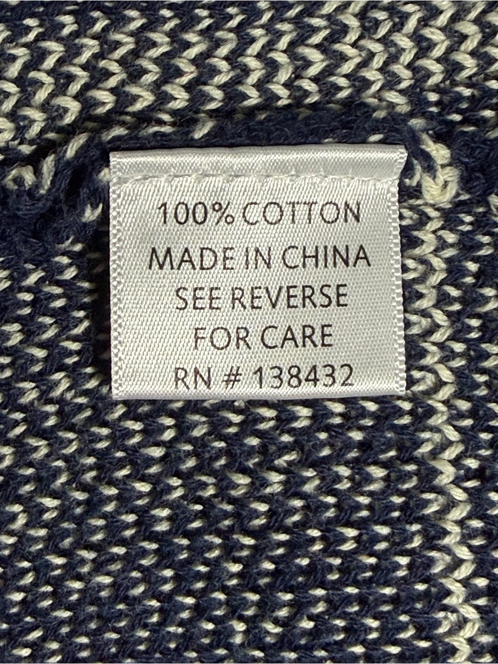 ModCloth Simply Snuggly Navy Blue Windowpane Cardigan - Picture 5 of 5